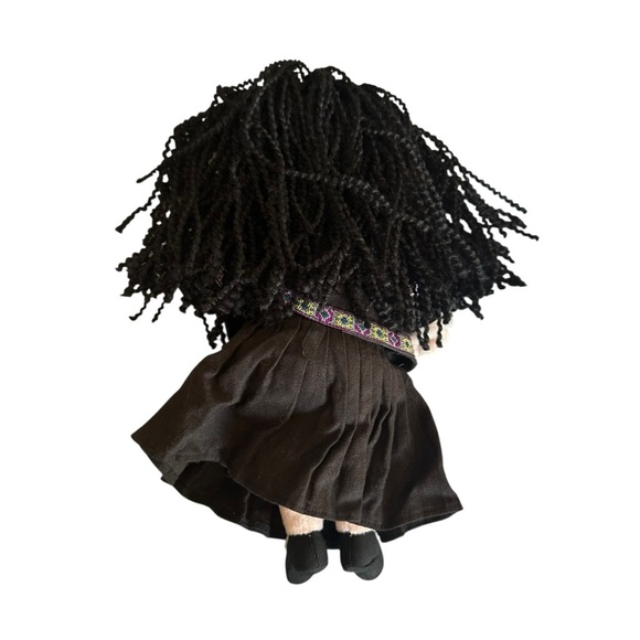 Hmong Handcrafted Doll with Black Dress - Picture 2 of 2